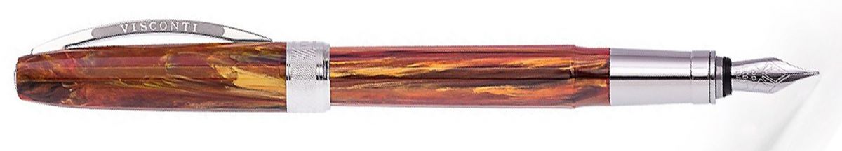 Visconti Van Gogh Red Vineyard Fountain Pen FREE PEN CASE